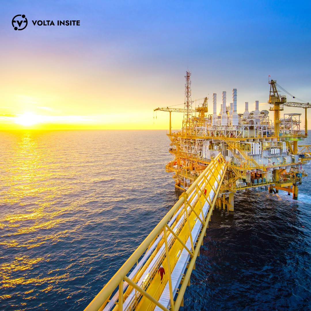 Offshore oil platform with electrical control systems