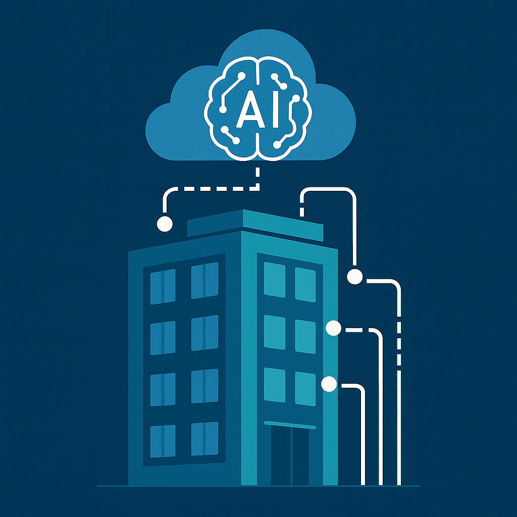 Smart building systems with AI integration