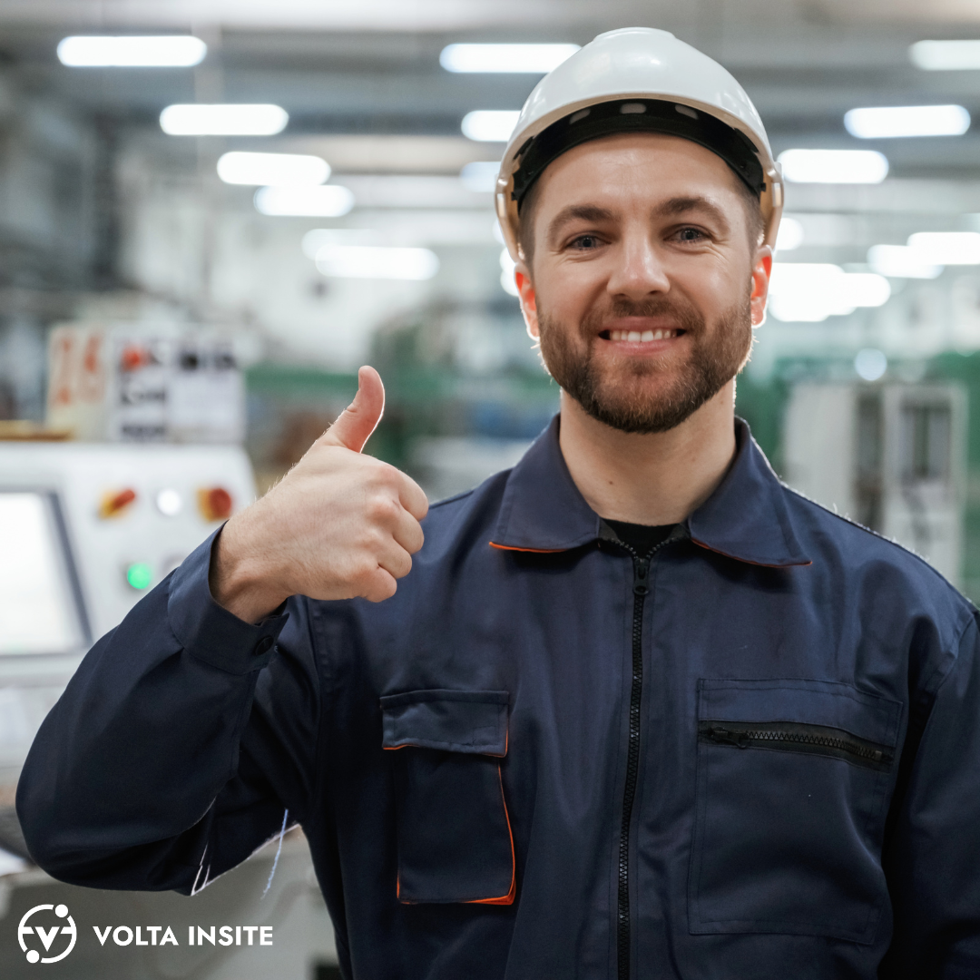 Happy facility manager for using Volta Insite's predictive maintenance platform