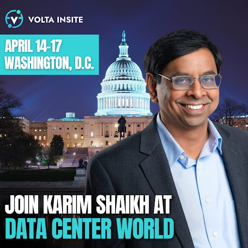 Karimulla Shaikh, Volta Insite's Chief Technology Officer, to Speak at Data Center World 2025